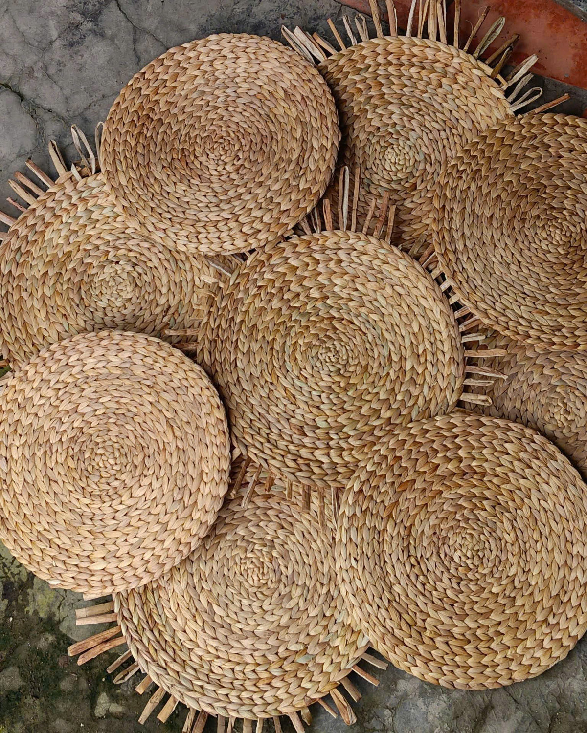 Water Hyacinth Carpet