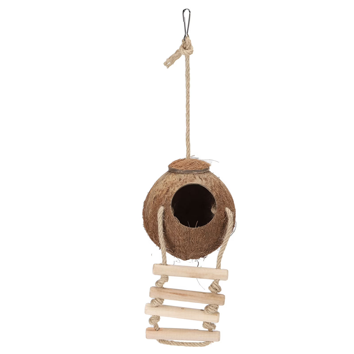 Coconut Pet House With Ladder